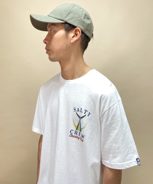 SALTY CREW(ソルティークルー)の「SALTY CREW/ソルティークルー バックプリントTシャツ 51-209(Tシャツ/カットソー・メンズ・ホワイト/イエロー/ネイビー・L/M)」の7枚目の写真