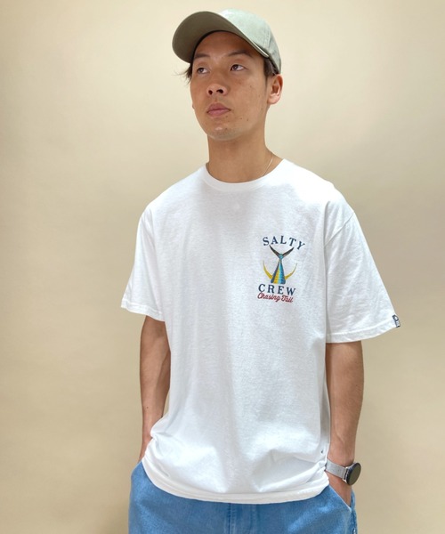 SALTY CREW(ソルティークルー)の「SALTY CREW/ソルティークルー バックプリントTシャツ 51-209(Tシャツ/カットソー・メンズ・ホワイト/イエロー/ネイビー・L/M)」の5枚目の写真