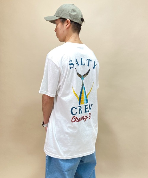 SALTY CREW(ソルティークルー)の「SALTY CREW/ソルティークルー バックプリントTシャツ 51-209(Tシャツ/カットソー・メンズ・ホワイト/イエロー/ネイビー・L/M)」の11枚目の写真