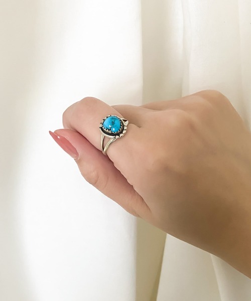 Theater シアター パータンターコイズリング Made In Usa リング Indian Jewelry インディアンジュエリー のファッション通販 Zozotown