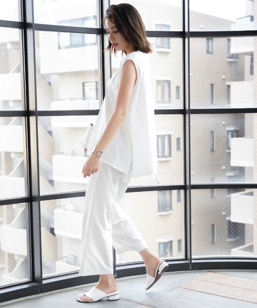 VIVIAN（ヴィヴィアン）の「足袋デザインミュールサンダル（サンダル・レディース・ホワイト/ブラック・M/LL/S/L）」の14枚目の写真