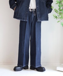 WONDER WONDER | ハイウエスト ワイドスラックス / high waist wide slacks(スラックス)