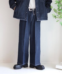 ハイウエスト ワイドスラックス / high waist wide slacks