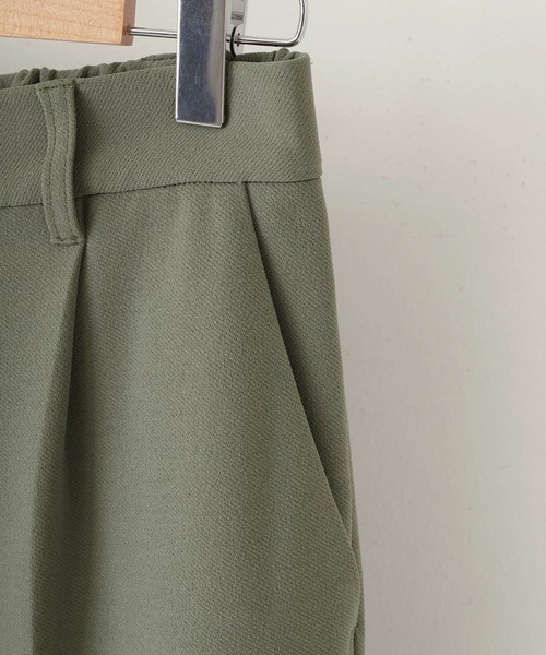 【WonderWonder】ハイウエスト ワイドスラックス【4色セット売り】 セール】ハイウエスト ワイドスラックス / high waist wide