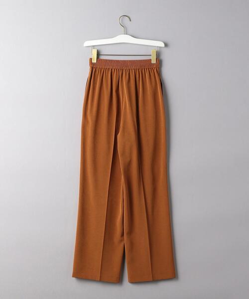 UNITED ARROWS(ユナイテッドアローズ)の「UBC TA/P タック イージーパンツ◆(その他パンツ・レディース・ブラウン/ネイビー・38/36)」の3枚目の写真