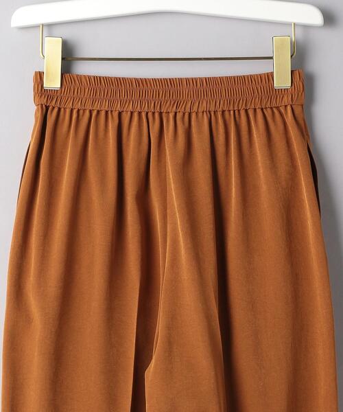 UNITED ARROWS(ユナイテッドアローズ)の「UBC TA/P タック イージーパンツ◆(その他パンツ・レディース・ブラウン/ネイビー・38/36)」の9枚目の写真