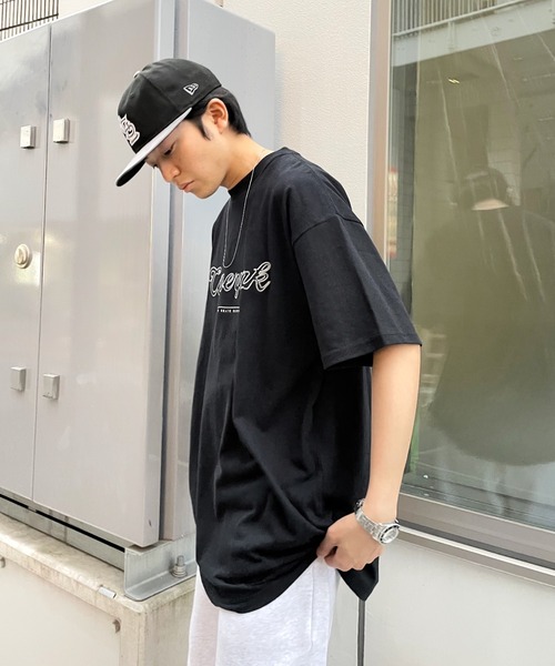 WHO'S WHO gallery(フーズフーギャラリー)の「COOPERPARK ワッペン刺繍TEE(Tシャツ/カットソー・メンズ・アッシュグレー/ホワイト/ブラック/グリーン/ネイビー/イエロー/オレンジ・FREE)」の18枚目の写真