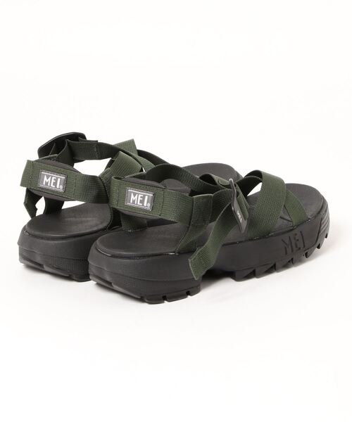 MEI（メイ）の「【MEI メイ】Men’s RECYCLED NYLON TAPE SANDAL リサイクル ナイロン テープ サンダル 厚底 シャークソール（サンダル・メンズ・オリーブドラブ/ベージュ/ブラウン/ブラック/ネイビー・L/S/M）」の7枚目の写真
