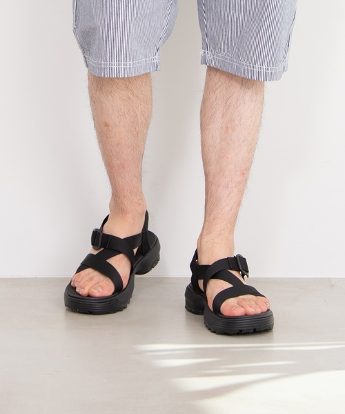 MEI（メイ）の「【MEI メイ】Men’s RECYCLED NYLON TAPE SANDAL リサイクル ナイロン テープ サンダル 厚底 シャークソール（サンダル・メンズ・オリーブドラブ/ベージュ/ブラウン/ブラック/ネイビー・L/S/M）」の8枚目の写真