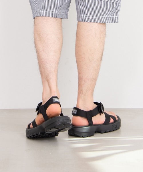 MEI（メイ）の「【MEI メイ】Men’s RECYCLED NYLON TAPE SANDAL リサイクル ナイロン テープ サンダル 厚底 シャークソール（サンダル・メンズ・オリーブドラブ/ベージュ/ブラウン/ブラック/ネイビー・L/S/M）」の9枚目の写真