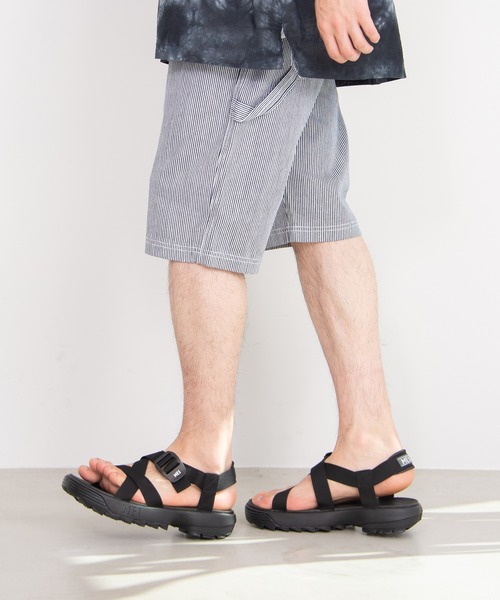 MEI（メイ）の「【MEI メイ】Men’s RECYCLED NYLON TAPE SANDAL リサイクル ナイロン テープ サンダル 厚底 シャークソール（サンダル・メンズ・オリーブドラブ/ベージュ/ブラウン/ブラック/ネイビー・L/S/M）」の13枚目の写真