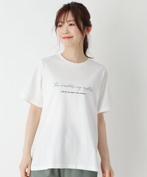 pink adobe | ◆【M-LL】USAコットン両面ロゴTシャツ(Tシャツ/カットソー)