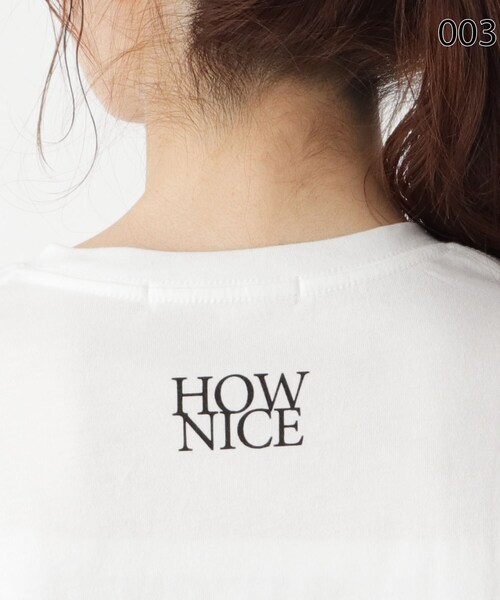 pink adobe（ピンクアドベ）の「◆【M-LL】USAコットン両面ロゴTシャツ（Tシャツ/カットソー・レディース・ライトブルー/ブラック/ライトグレー/オフホワイト・40/38/42）」の7枚目の写真