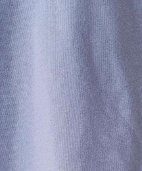 pink adobe（ピンクアドベ）の「◆【M-LL】USAコットン両面ロゴTシャツ（Tシャツ/カットソー・レディース・ライトブルー/ブラック/ライトグレー/オフホワイト・40/38/42）」の18枚目の写真