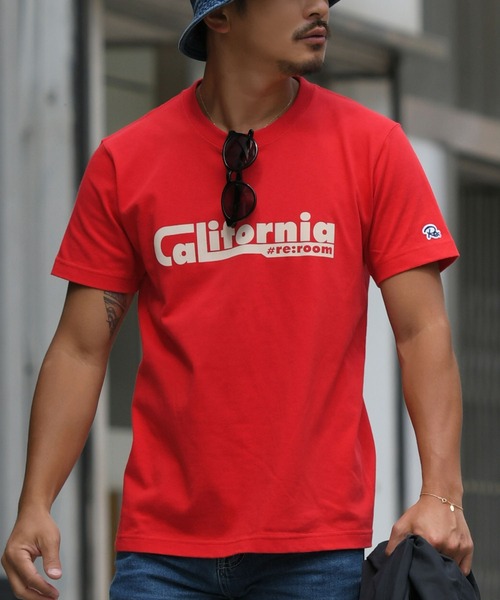 #Re:room(リルーム)の「カリフォルニアフロッキープリントTシャツ(Tシャツ/カットソー・メンズ・ブラック/レッド/ホワイト・MEDIUM/LARGE/SMALL)」の3枚目の写真