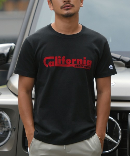 #Re:room(リルーム)の「カリフォルニアフロッキープリントTシャツ(Tシャツ/カットソー・メンズ・ブラック/レッド/ホワイト・MEDIUM/LARGE/SMALL)」の2枚目の写真