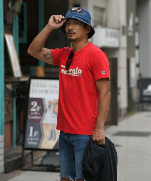 #Re:room(リルーム)の「カリフォルニアフロッキープリントTシャツ(Tシャツ/カットソー・メンズ・ブラック/レッド/ホワイト・MEDIUM/LARGE/SMALL)」の6枚目の写真