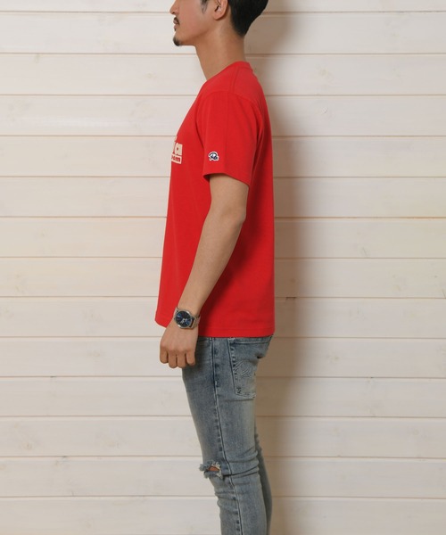 #Re:room(リルーム)の「カリフォルニアフロッキープリントTシャツ(Tシャツ/カットソー・メンズ・ブラック/レッド/ホワイト・MEDIUM/LARGE/SMALL)」の14枚目の写真