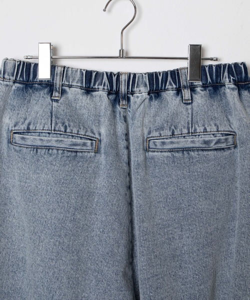 WEGO（ウィゴー）の「WEGO/バルーンパンツ（デニムパンツ・メンズ・スカイブルー/インディゴブルー/ライトインディゴブルー/ナチュラル/ブラック/ピンク/グリーン系その他・SMALL/MEDIUM/LARGE）」の10枚目の写真