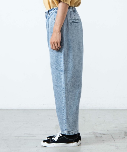 WEGO（ウィゴー）の「WEGO/バルーンパンツ（デニムパンツ・メンズ・スカイブルー/インディゴブルー/ライトインディゴブルー/ナチュラル/ブラック/ピンク/グリーン系その他・SMALL/MEDIUM/LARGE）」の18枚目の写真
