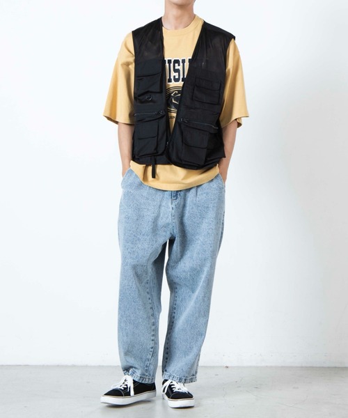 WEGO（ウィゴー）の「WEGO/バルーンパンツ（デニムパンツ・メンズ・スカイブルー/インディゴブルー/ライトインディゴブルー/ナチュラル/ブラック/ピンク/グリーン系その他・SMALL/MEDIUM/LARGE）」の14枚目の写真