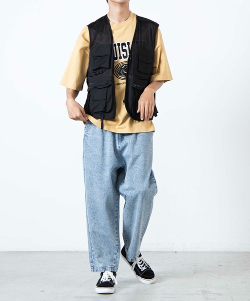 WEGO（ウィゴー）の「WEGO/バルーンパンツ（デニムパンツ・メンズ・スカイブルー/インディゴブルー/ライトインディゴブルー/ナチュラル/ブラック/ピンク/グリーン系その他・SMALL/MEDIUM/LARGE）」の15枚目の写真