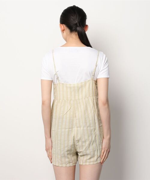rhythm(リズム)の「【rhythm】JAMAICA JUMPSUIT PLA(サロペット/オーバーオール・レディース・ベージュ・SMALL/X-SMALL)」の3枚目の写真