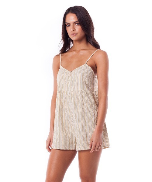 rhythm(リズム)の「【rhythm】JAMAICA JUMPSUIT PLA(サロペット/オーバーオール・レディース・ベージュ・SMALL/X-SMALL)」の4枚目の写真