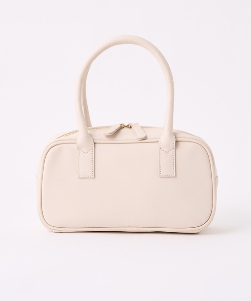 one after another NICE CLAUP(ワンアフターアナザーナイスクラップ)の「スクエアミニボストンバッグ(ボストンバッグ・レディース・ブラック/アイボリー/ミント・FREE)」の14枚目の写真