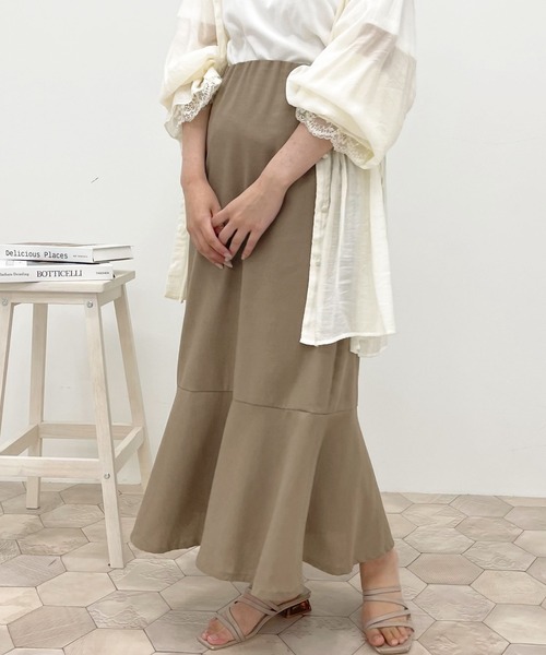 apres jour(アプレジュール)の「マーメイドスカート【ZOZOTOWN限定アイテム】【6PO】(スカート・レディース・モカ/アイボリー・SMALL/MEDIUM/X-LARGE)」の6枚目の写真