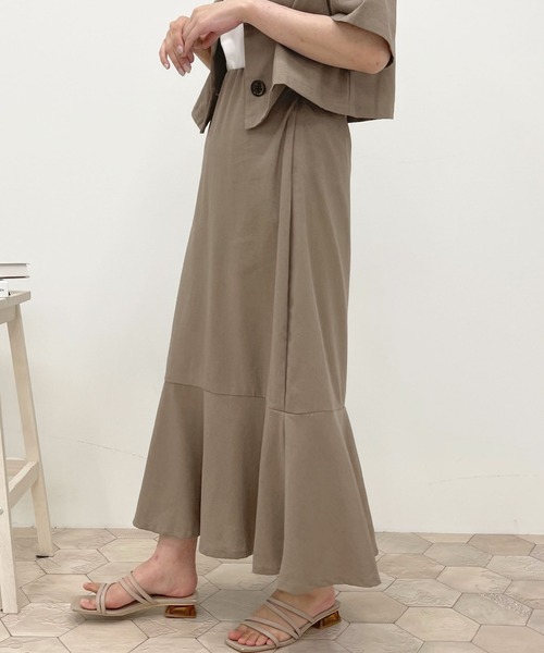 apres jour(アプレジュール)の「マーメイドスカート【ZOZOTOWN限定アイテム】【6PO】(スカート・レディース・モカ/アイボリー・SMALL/MEDIUM/X-LARGE)」の7枚目の写真