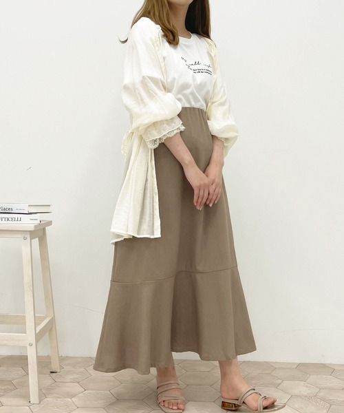 apres jour(アプレジュール)の「マーメイドスカート【ZOZOTOWN限定アイテム】【6PO】(スカート・レディース・モカ/アイボリー・SMALL/MEDIUM/X-LARGE)」の11枚目の写真
