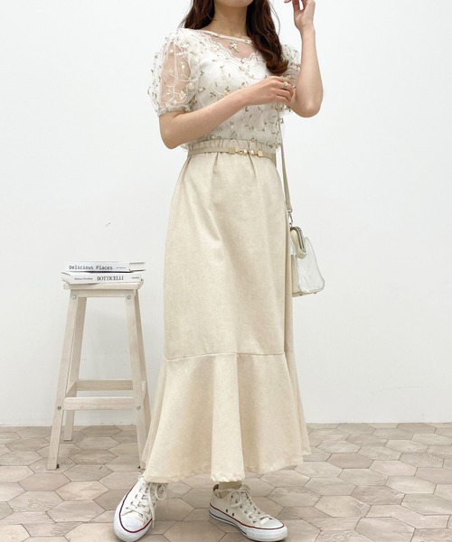 apres jour(アプレジュール)の「マーメイドスカート【ZOZOTOWN限定アイテム】【6PO】(スカート・レディース・モカ/アイボリー・SMALL/MEDIUM/X-LARGE)」の19枚目の写真