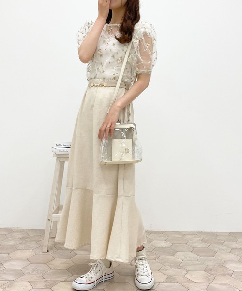 apres jour(アプレジュール)の「マーメイドスカート【ZOZOTOWN限定アイテム】【6PO】(スカート・レディース・モカ/アイボリー・SMALL/MEDIUM/X-LARGE)」の20枚目の写真