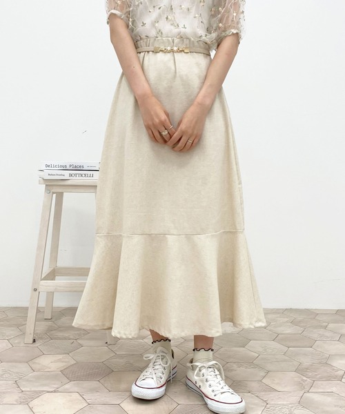 apres jour(アプレジュール)の「マーメイドスカート【ZOZOTOWN限定アイテム】【6PO】(スカート・レディース・モカ/アイボリー・SMALL/MEDIUM/X-LARGE)」の12枚目の写真