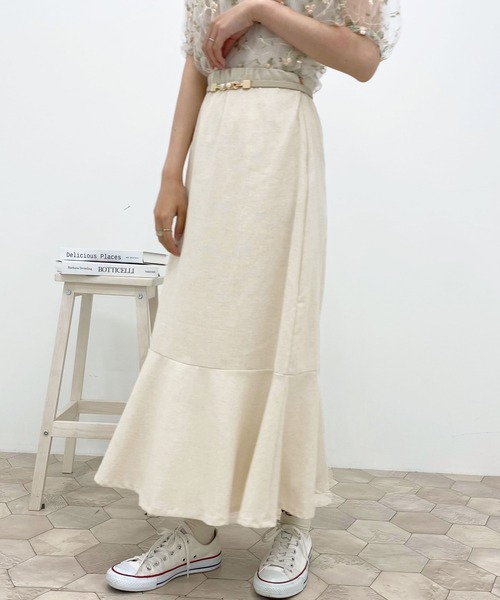 apres jour(アプレジュール)の「マーメイドスカート【ZOZOTOWN限定アイテム】【6PO】(スカート・レディース・モカ/アイボリー・SMALL/MEDIUM/X-LARGE)」の14枚目の写真