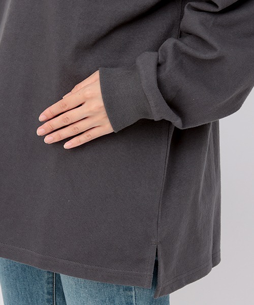 Lee(リー)の「Leeコラボ ワンポイントプルオーバー【ユニセックス】【Lee×チチカカ】(Tシャツ/カットソー・レディース・パープル/チャコールグレー/グレー/その他1/グリーン・FREE)」の20枚目の写真