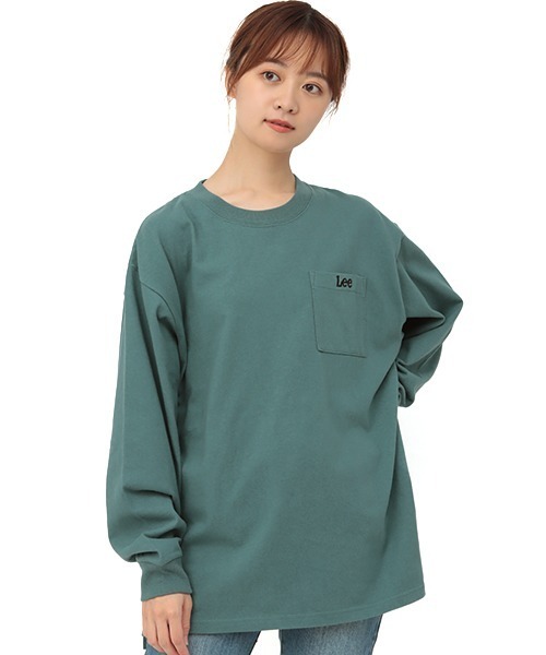 Lee(リー)の「Leeコラボ ワンポイントプルオーバー【ユニセックス】【Lee×チチカカ】(Tシャツ/カットソー・レディース・パープル/チャコールグレー/グレー/その他1/グリーン・FREE)」の13枚目の写真