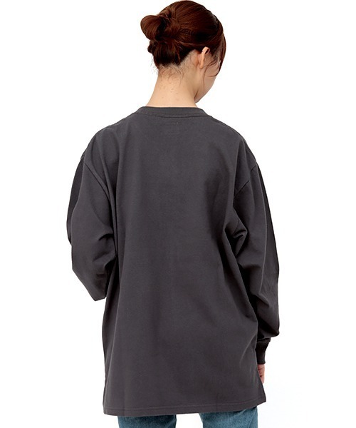 Lee(リー)の「Leeコラボ ワンポイントプルオーバー【ユニセックス】【Lee×チチカカ】(Tシャツ/カットソー・レディース・パープル/チャコールグレー/グレー/その他1/グリーン・FREE)」の17枚目の写真