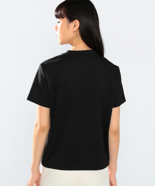 Calvin Klein Jeans（カルヴァンクラインジーンズ）の「ミラノ エッセンシャルズ Tシャツ（Tシャツ/カットソー・レディース・ホワイト/ブラック・S/M/L/XS）」の5枚目の写真