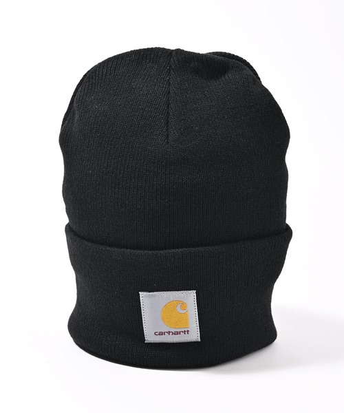 Carhartt（カーハート）の「CARHARTT (カーハート) WIP ACRYLIC WATCH HAT ニットキャップ（ニットキャップ/ビーニー・メンズ・ブラック/カーキ/ブラウン/イエロー/ライム・FREE）」の6枚目の写真