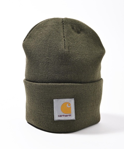 Carhartt（カーハート）の「CARHARTT (カーハート) WIP ACRYLIC WATCH HAT ニットキャップ（ニットキャップ/ビーニー・メンズ・ブラック/カーキ/ブラウン/イエロー/ライム・FREE）」の13枚目の写真