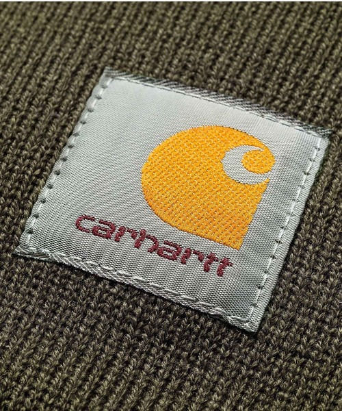 Carhartt（カーハート）の「CARHARTT (カーハート) WIP ACRYLIC WATCH HAT ニットキャップ（ニットキャップ/ビーニー・メンズ・ブラック/カーキ/ブラウン/イエロー/ライム・FREE）」の16枚目の写真