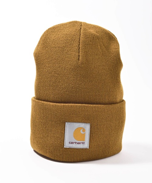 Carhartt（カーハート）の「CARHARTT (カーハート) WIP ACRYLIC WATCH HAT ニットキャップ（ニットキャップ/ビーニー・メンズ・ブラック/カーキ/ブラウン/イエロー/ライム・FREE）」の10枚目の写真