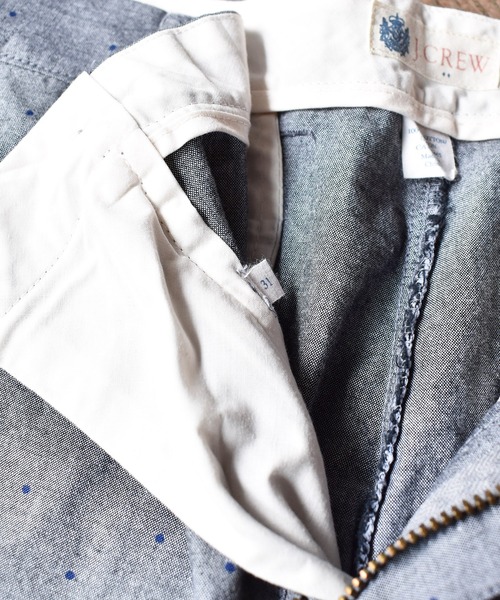 J.CREW(ジェイクルー)の「【ヴィンテージ古着】J.CREW/ジェイクルー コットンショーツ ドット柄(その他パンツ・メンズ・グレー・31)」の9枚目の写真