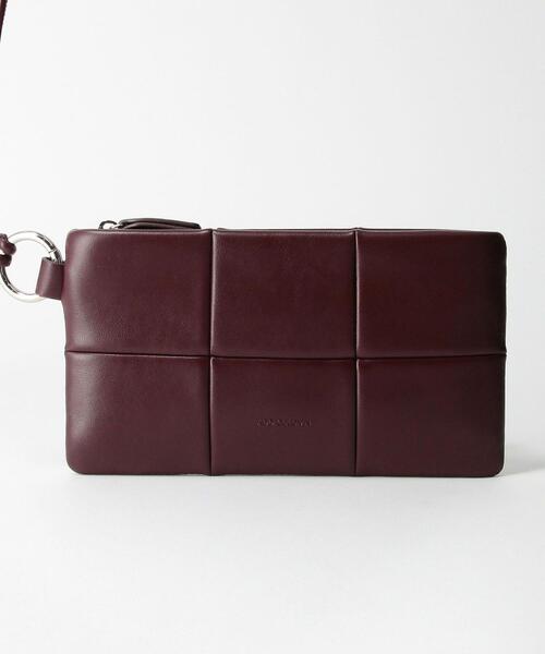 ADD CULUMN（アドカラム）の「＜ADD CULUMN＞ミニスクエア ショルダーバッグ  Ψ（ショルダーバッグ・レディース・オフホワイト/ブラック/ダークブラウン/イエロー・FREE）」の13枚目の写真