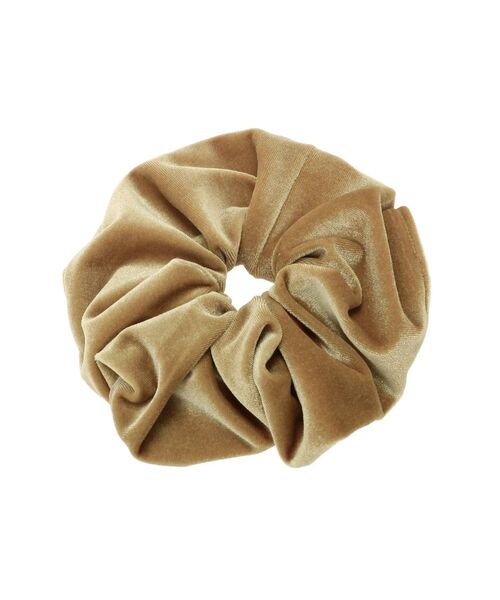 LAGUNAMOON（ラグナムーン）の「ベロアボリュームシュシュ（シュシュ・レディース・ブラック/グリーン系その他/ベージュ・FREE）」の8枚目の写真