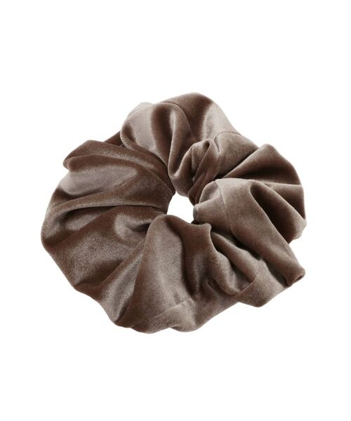 LAGUNAMOON（ラグナムーン）の「ベロアボリュームシュシュ（シュシュ・レディース・ブラック/グリーン系その他/ベージュ・FREE）」の9枚目の写真