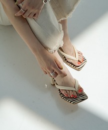 Kastane | ゼブラトングサンダル(サンダル)