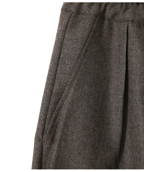 GOLD（ゴールド）の「GOLD / ゴールド：48/2 WOOL SURGE BALLOON PANTS：21B-GL42229[MUS]（その他パンツ・メンズ・ライトブラウン/ブラック・MEDIUM/SMALL）」の7枚目の写真